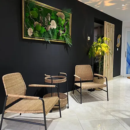 Pink Tropical Champagne Apartment
