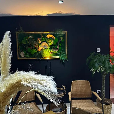 Pink Tropical Champagne Apartment